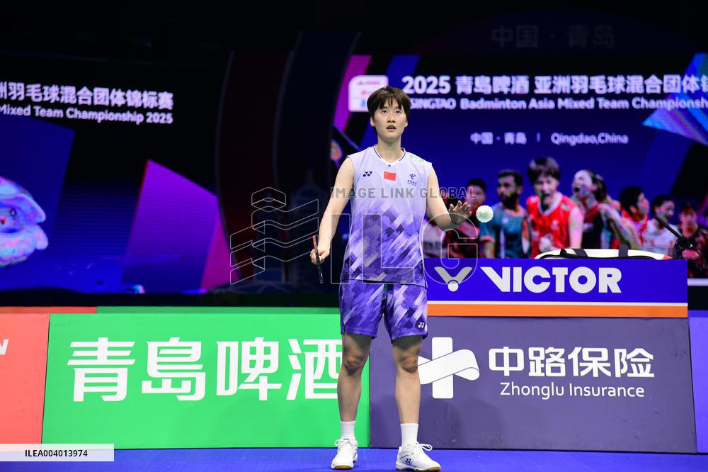 TSINGTAO Badminton Asia Mixed Team Championship 2025  China VS China HongKong