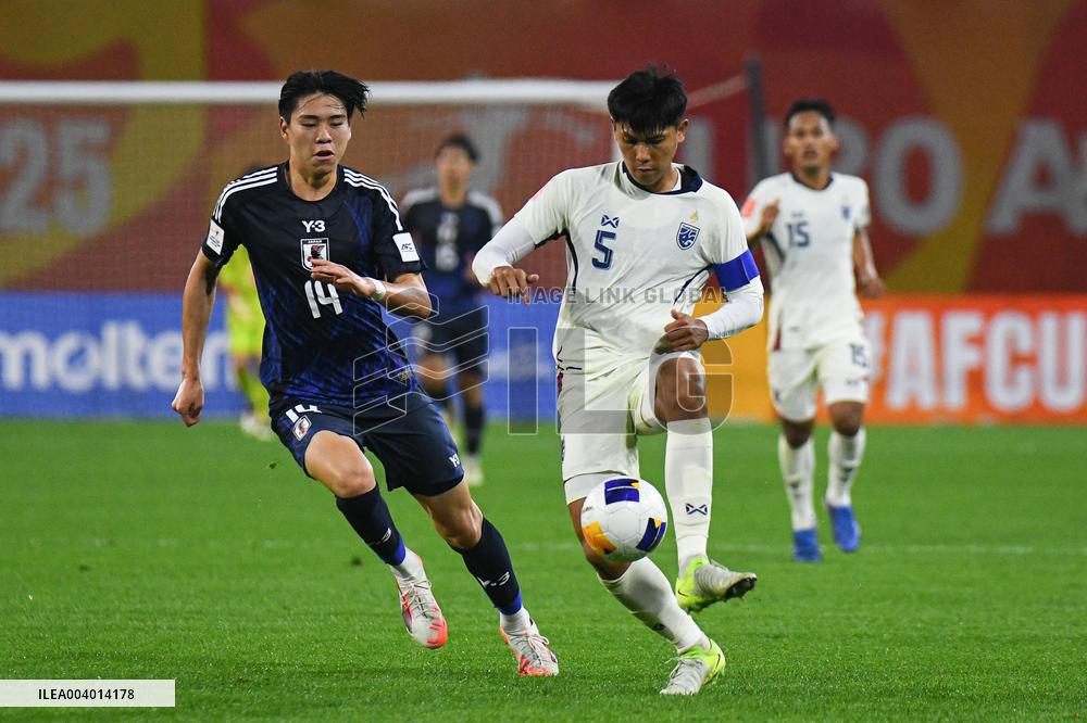 42nd Asian Under-20 Cup match Japan VS Thailand Second Half