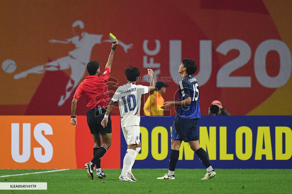 42nd Asian Under-20 Cup match Japan VS Thailand Second Half