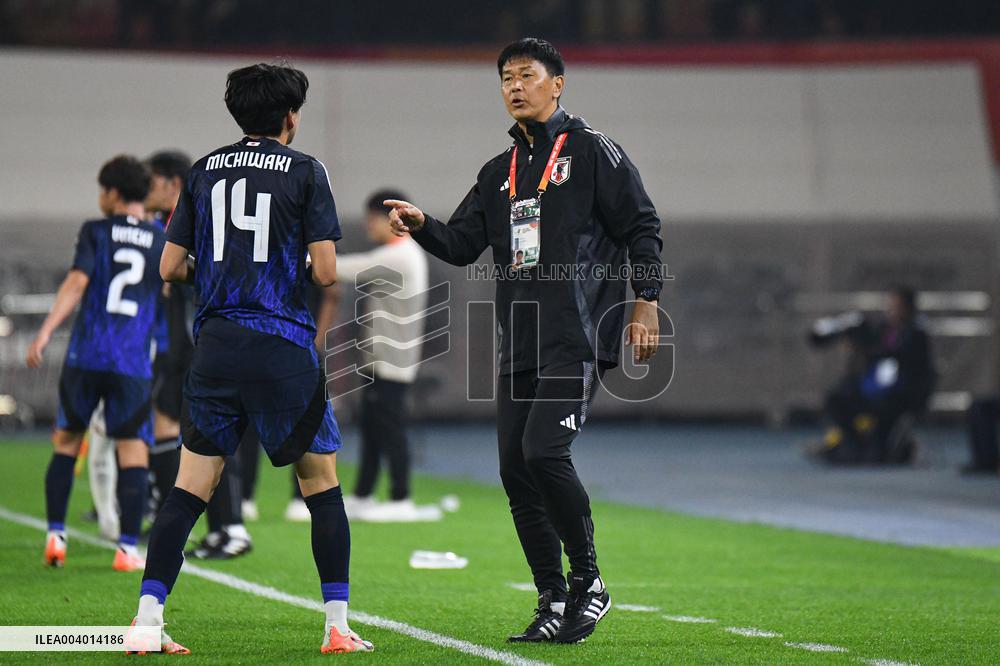42nd Asian Under-20 Cup match Japan VS Thailand Second Half