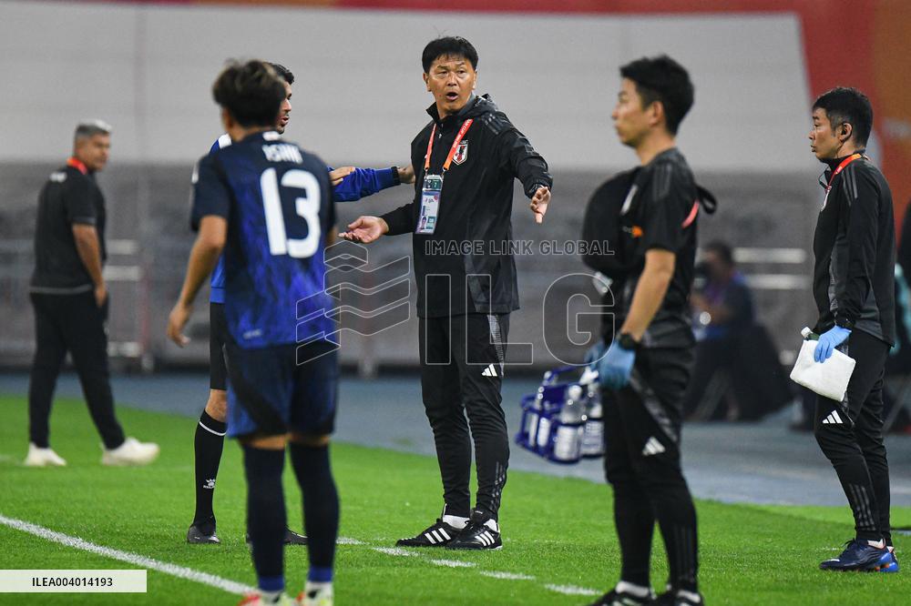 42nd Asian Under-20 Cup match Japan VS Thailand Second Half