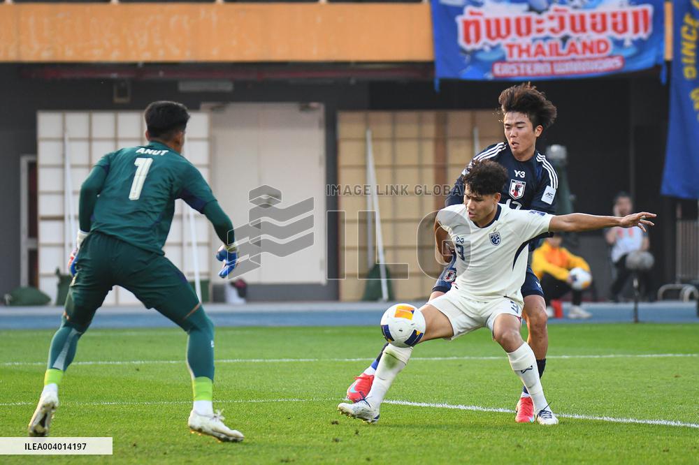 42nd Asian Under-20 Cup match Japan VS Thailand Second Half