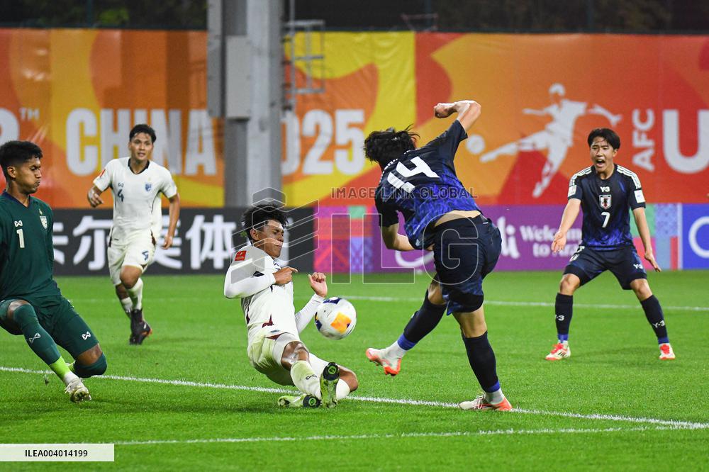 42nd Asian Under-20 Cup match Japan VS Thailand Second Half