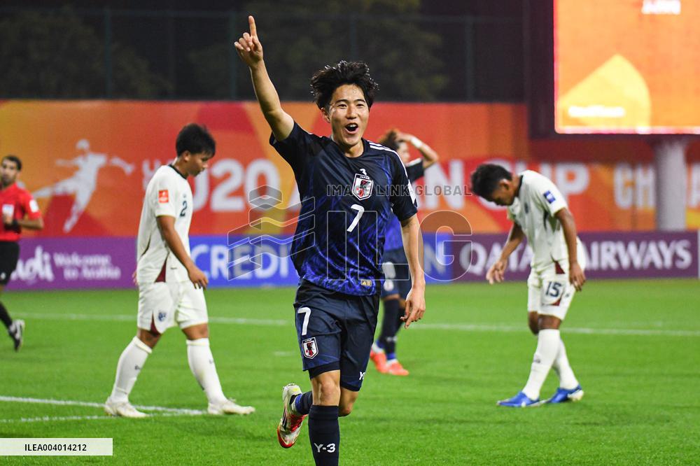 42nd Asian Under-20 Cup match Japan VS Thailand Second Half