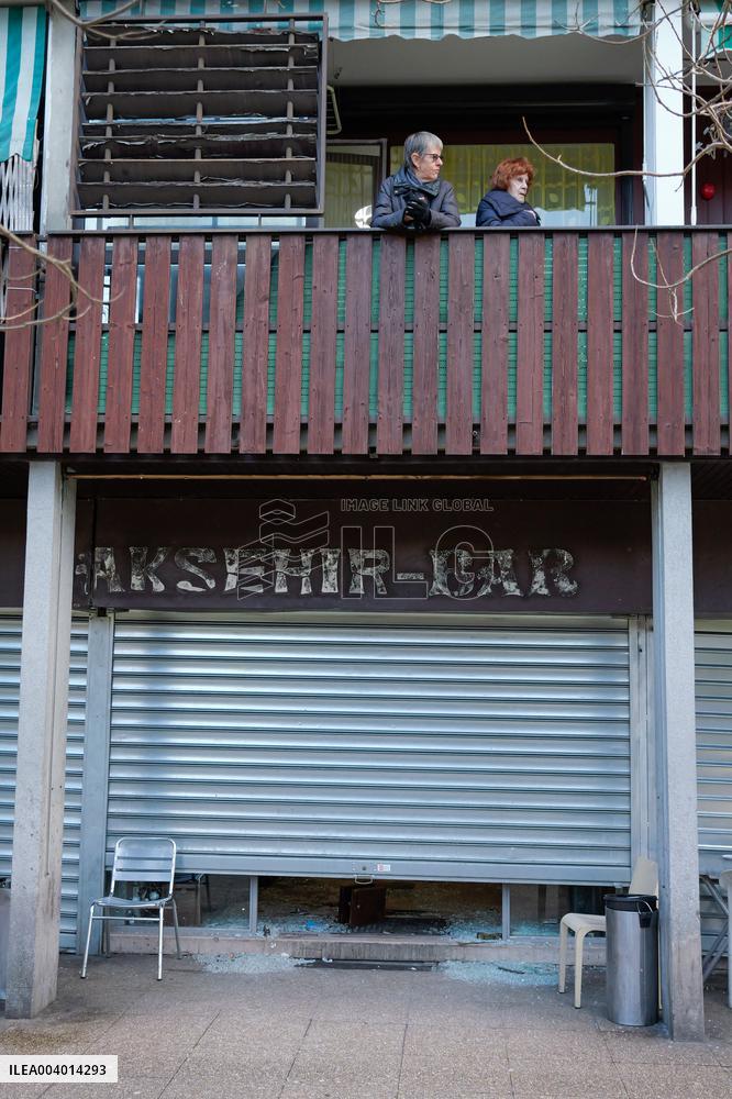 Bruno Retailleau on visit in Grenoble