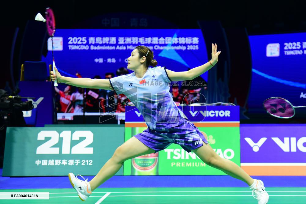 TSINGTAO Badminton Asia Mixed Team Championship 2025  China VS China HongKong