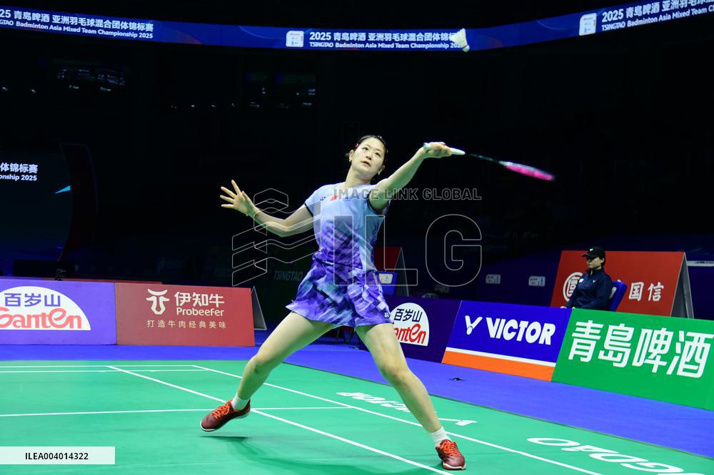 TSINGTAO Badminton Asia Mixed Team Championship 2025  China VS China HongKong