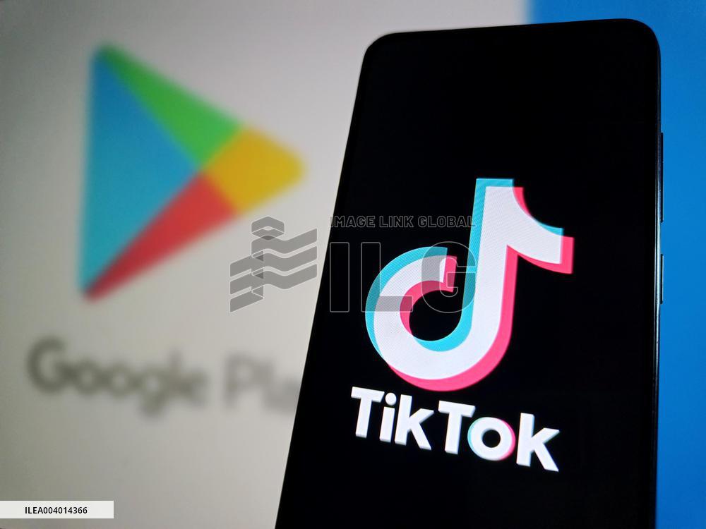 Illustration TikTok App Store