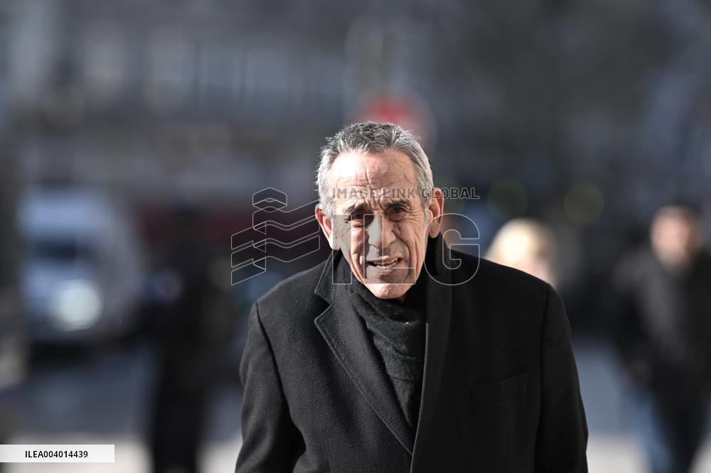 Arrivals at Conseil d'Etat before a public audience - Paris