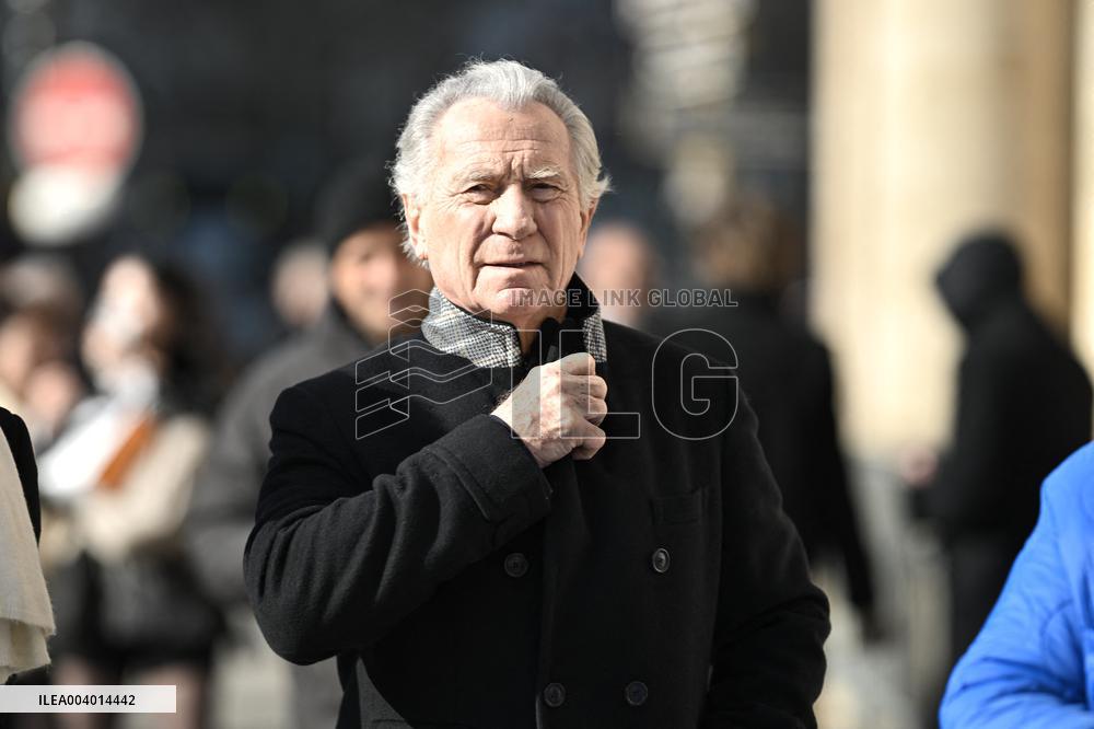 Arrivals at Conseil d'Etat before a public audience - Paris