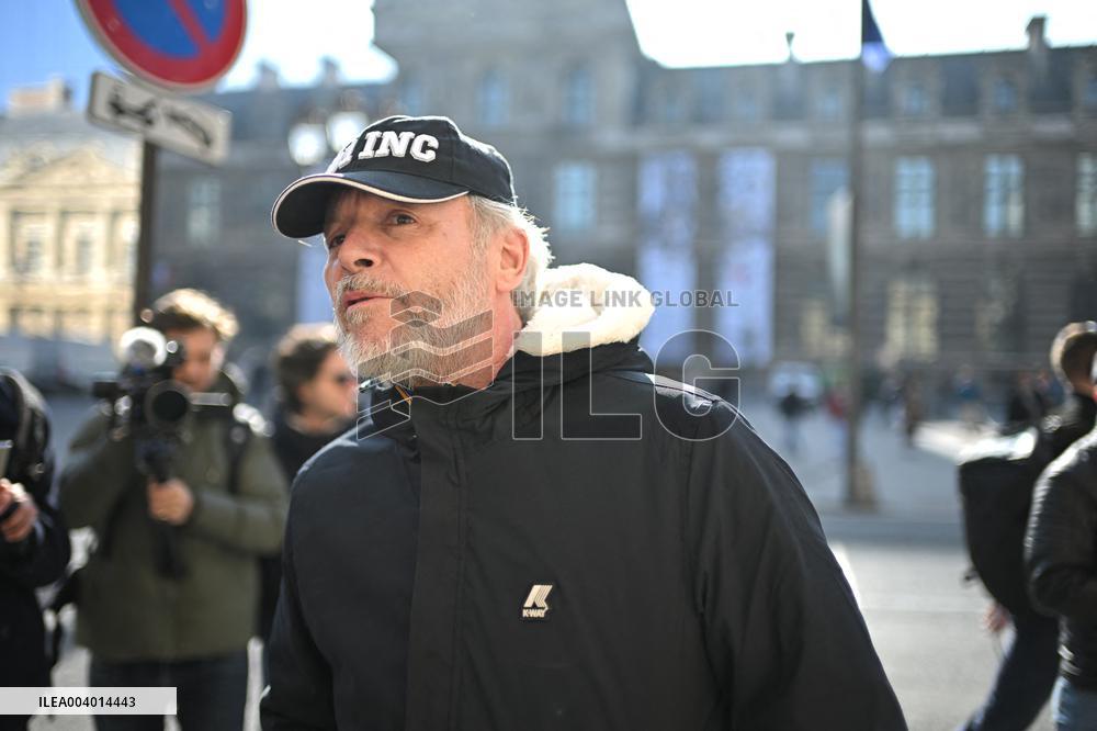 Arrivals at Conseil d'Etat before a public audience - Paris