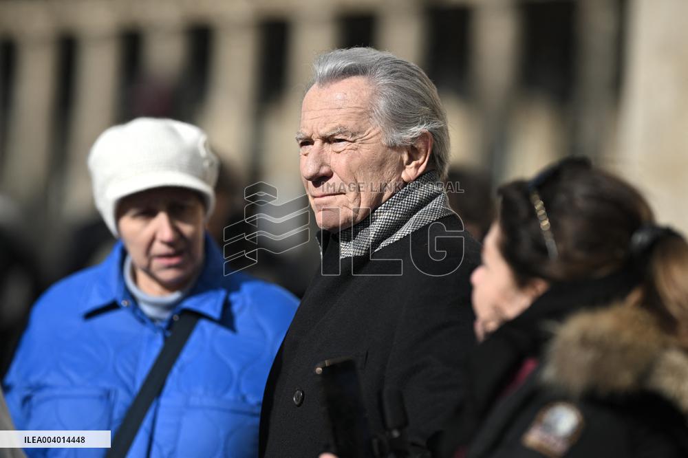 Arrivals at Conseil d'Etat before a public audience - Paris