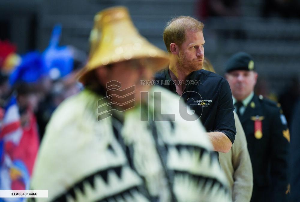 Prince Harry At Invictus Games Vancouver Whistler 2025 - Canada