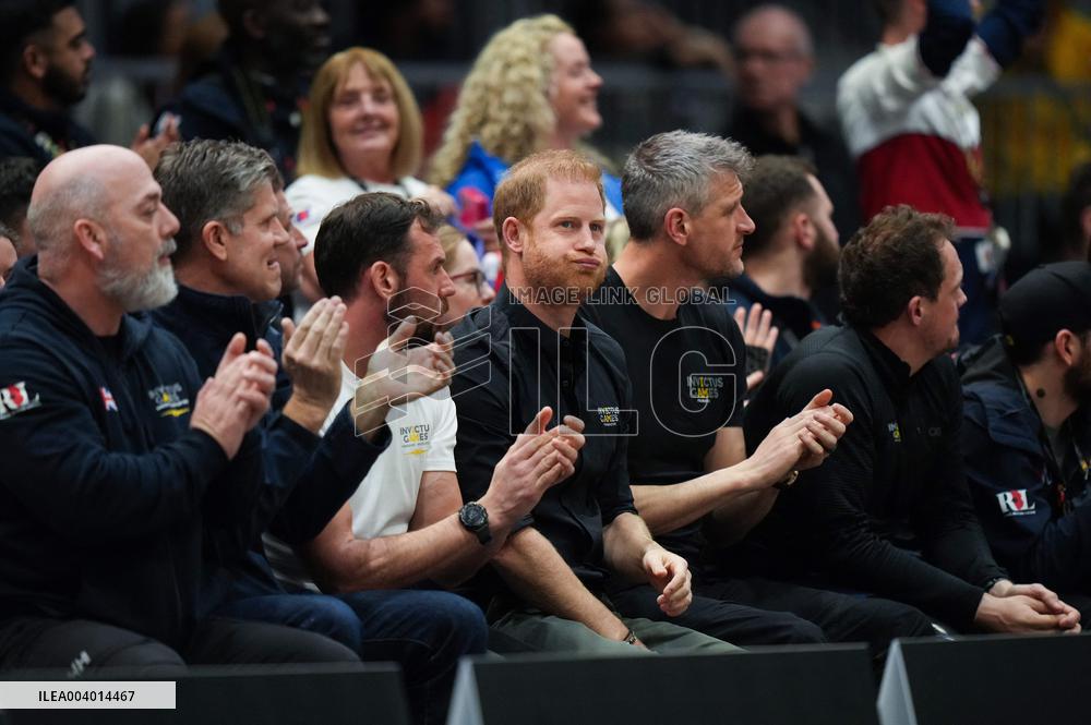 Prince Harry At Invictus Games Vancouver Whistler 2025 - Canada