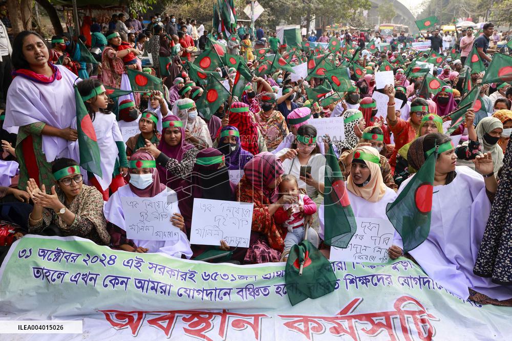 Teachers Protest in Bangladesh