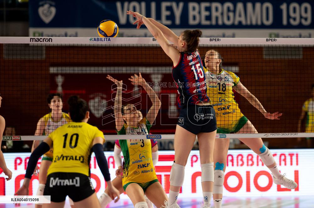 VOLLEY - Serie A1 Femminile - Volley Bergamo 1991 vs Wash4Green Pinerolo