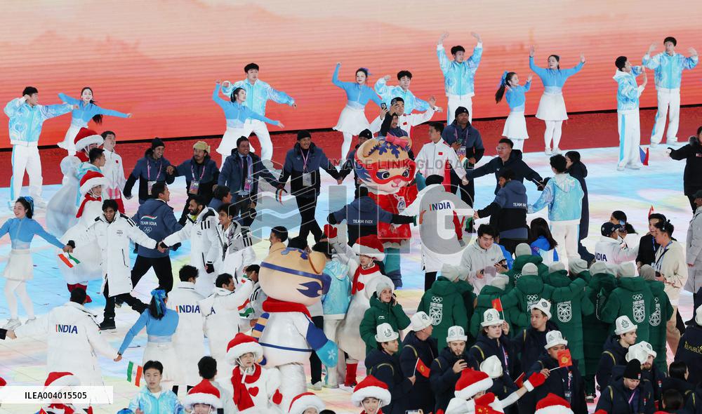 Asian Winter Games-Closing Ceremony - China