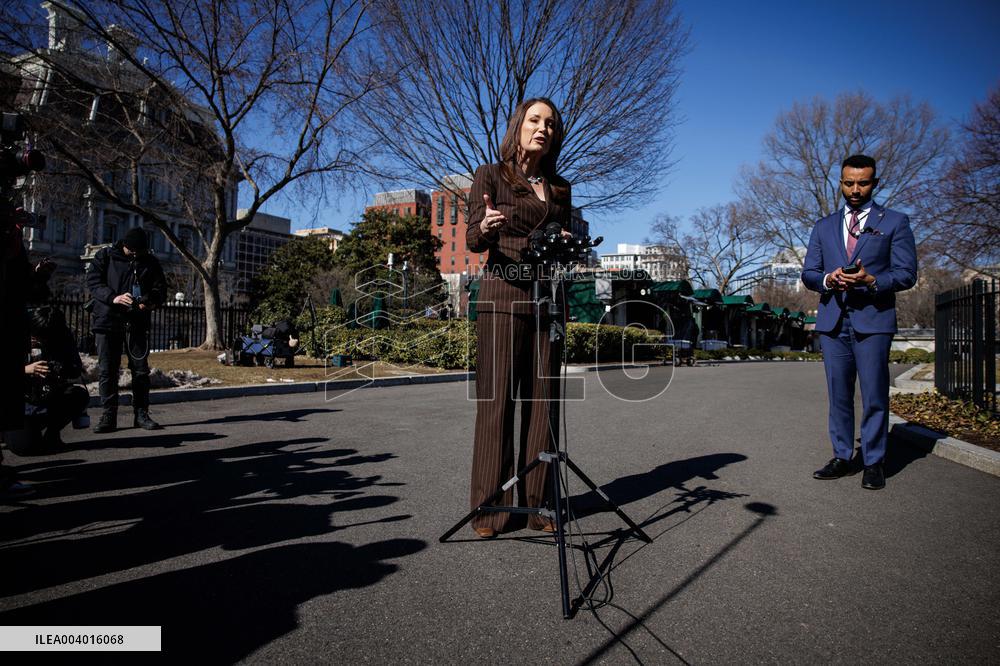 DC: Agriculture Secretary Booke Rollins at the White House