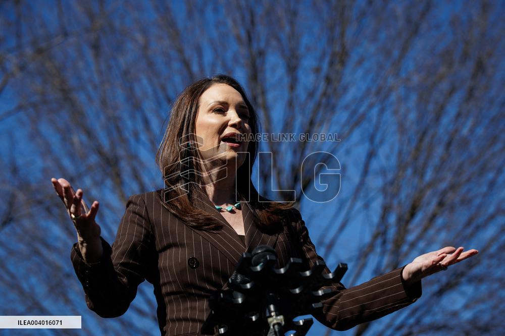 DC: Agriculture Secretary Booke Rollins at the White House