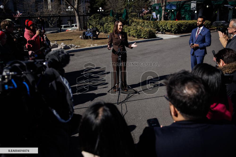 DC: Agriculture Secretary Booke Rollins at the White House