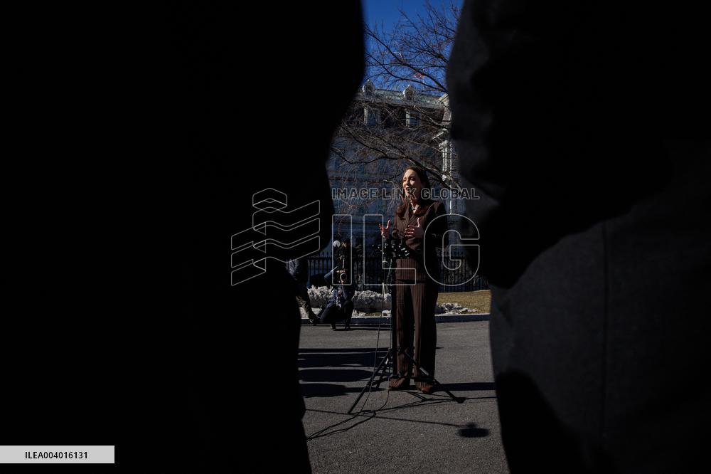 DC: Agriculture Secretary Booke Rollins at the White House