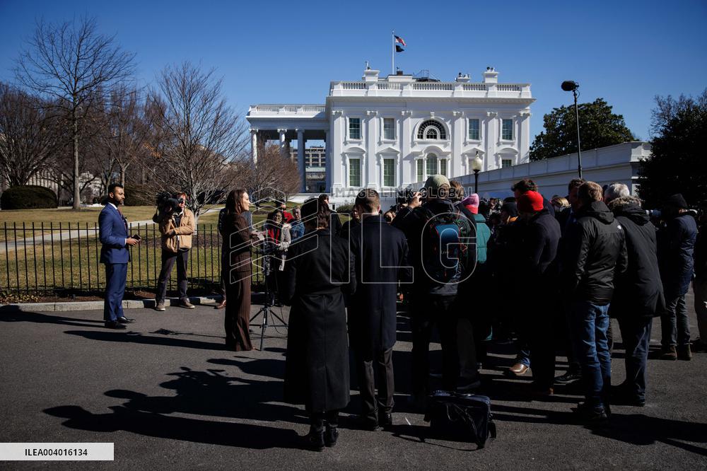 DC: Agriculture Secretary Booke Rollins at the White House