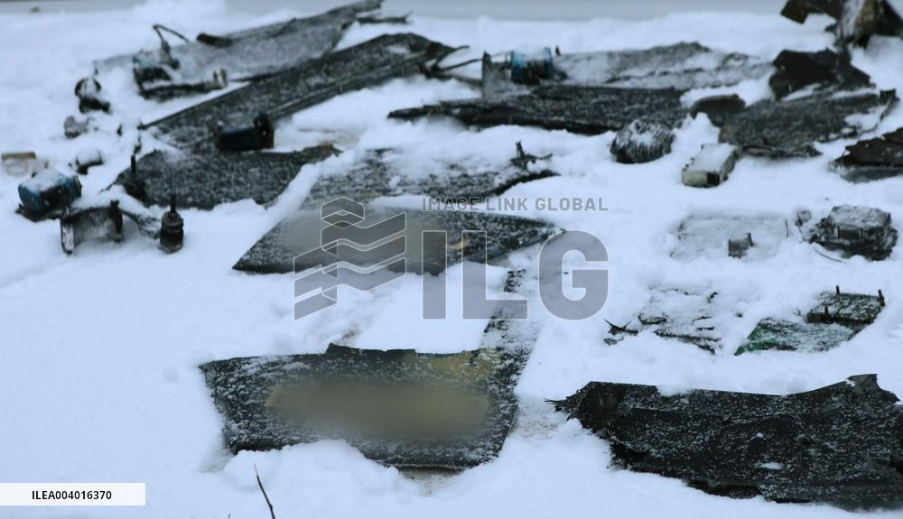 Russian drone hits Chornobyl shelter