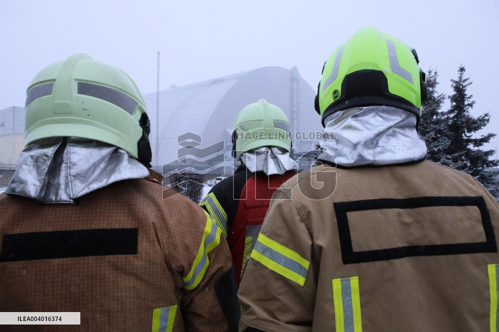 Russian drone hits Chornobyl shelter