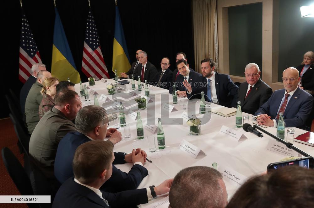 Meeting of Ukrainian and US delegation in Munich