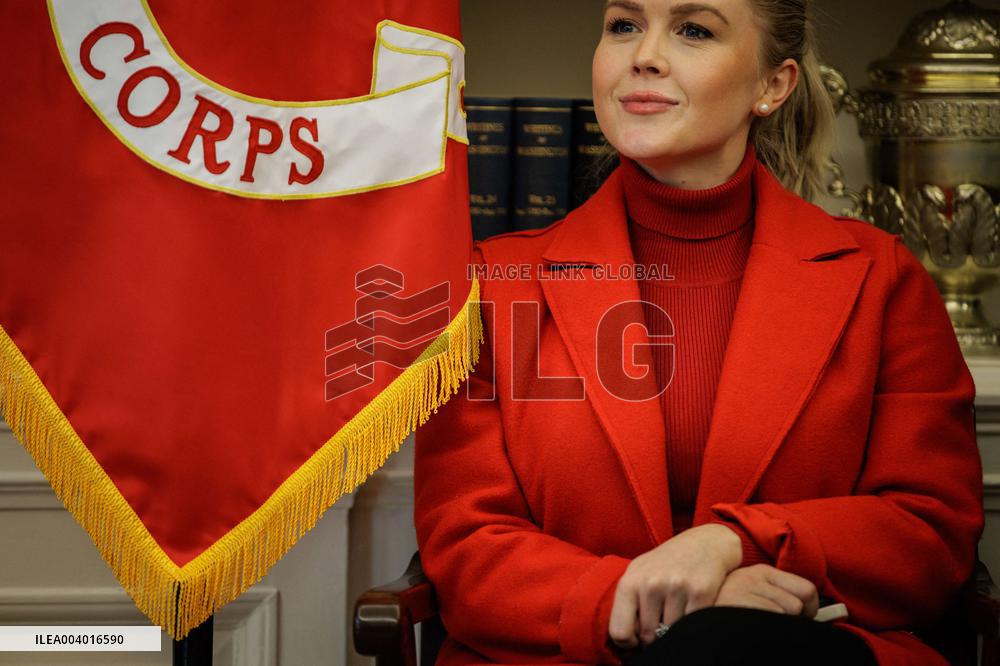 DC: U.S. President Trump Signs Executive Orders in the Oval Office