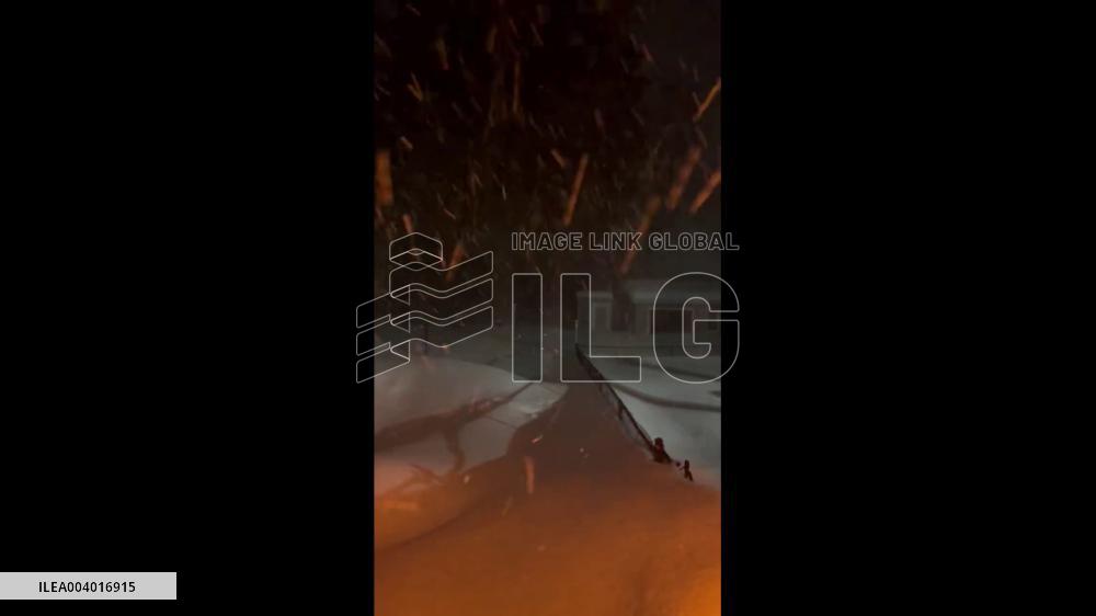 US: Heavy Lake-Effect Snow Hits Central New York, Weather Warning Issued