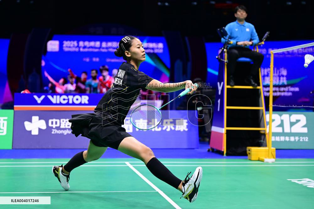TSINGTAO Badminton Asia Mixed Team Championship 2025 Indonesia VS Thailand