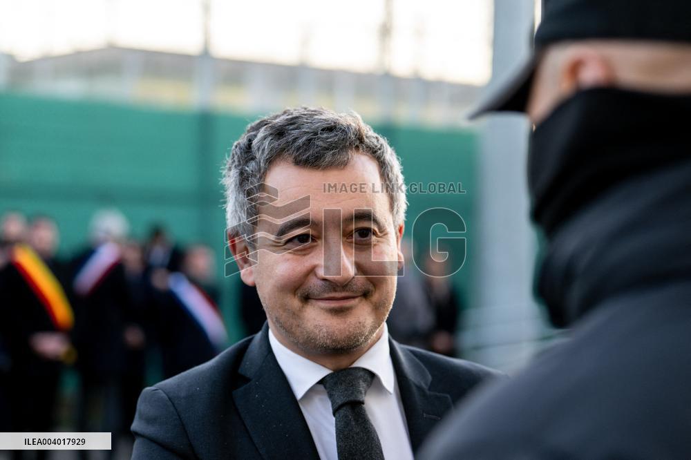 Visit of Minister Gérald Darmanin to Arles Central Prison