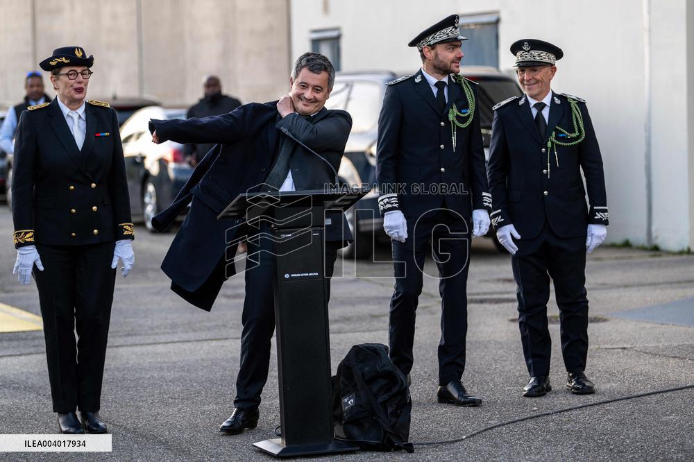 Visit of Minister Gérald Darmanin to Arles Central Prison