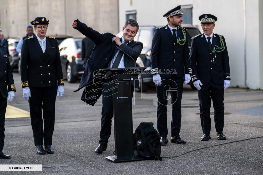 Visit of Minister Gérald Darmanin to Arles Central Prison