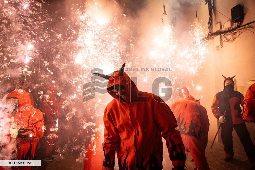 Campanar Correfoc 2025 - Valencia