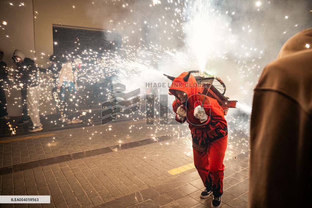 Campanar Correfoc 2025 - Valencia