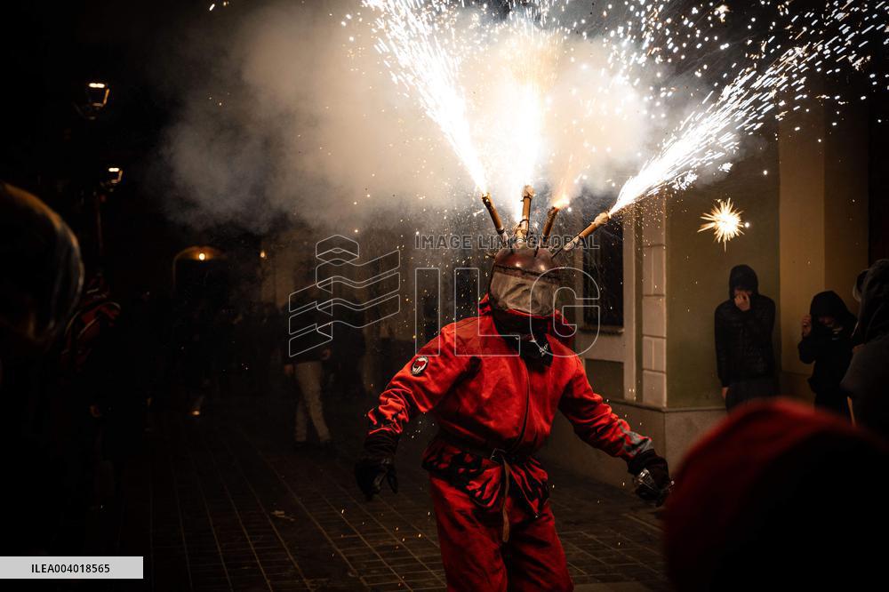 Campanar Correfoc 2025 - Valencia