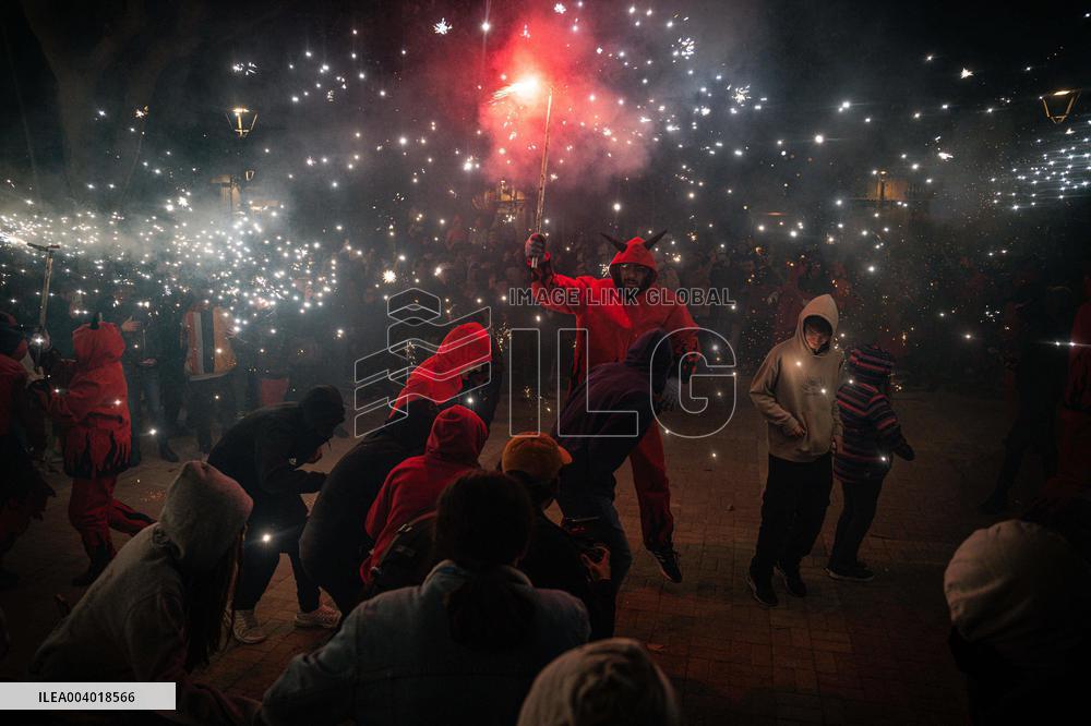 Campanar Correfoc 2025 - Valencia