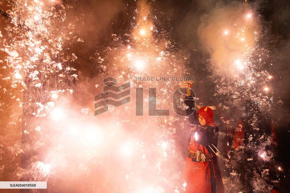 Campanar Correfoc 2025 - Valencia