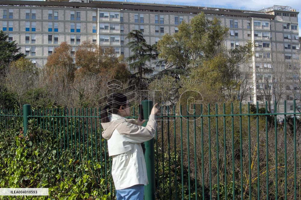 Pope Francis Hospitalized For Bronchitis - Rome