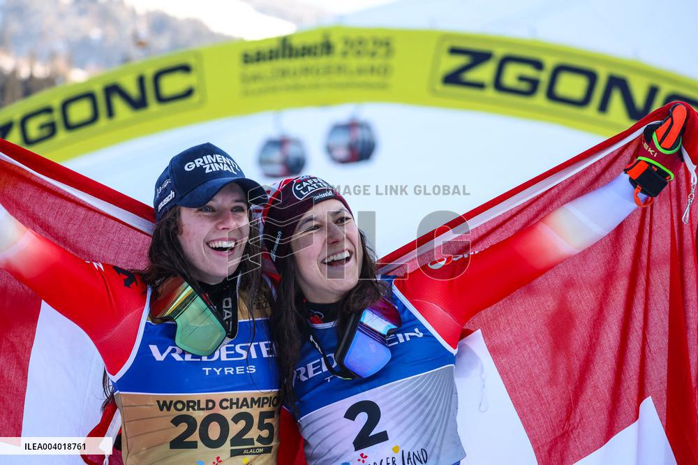 SPORT INVERNALI - Sci Alpino - FIS Alpine World Ski Championships - Women's Slalom