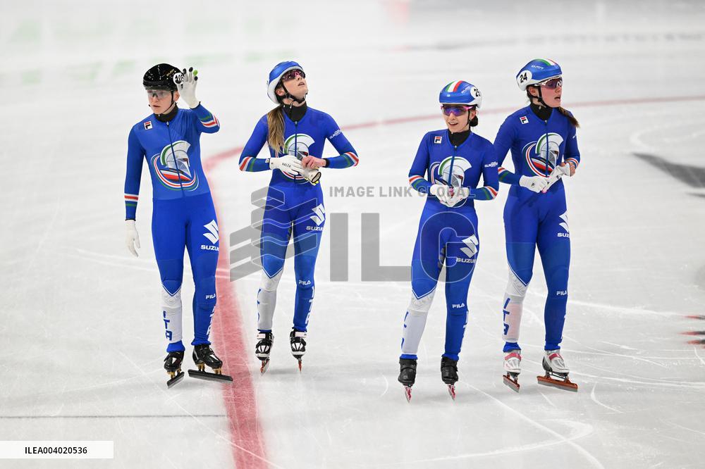 SPORT INVERNALI - Pattinaggio sul Ghiaccio - ISU World Tour Short Track