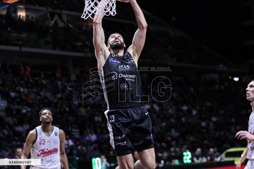 BASKET - Coppa Italia - Frecciarossa Final Eight 2025 - Semifinal - Dolomiti Energia Trentino vs Pallacanestro Trieste