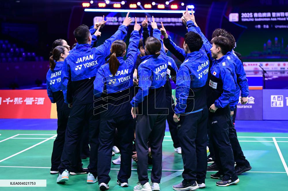 TSINGTAO Badminton Asia Mixed Team Championship 2025 China VS Japan