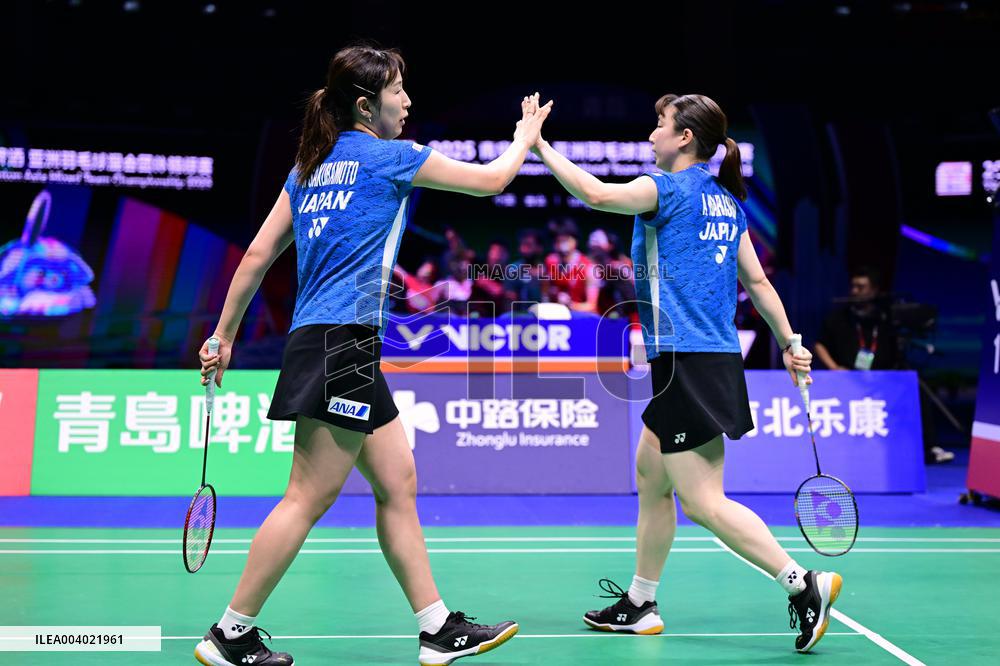 TSINGTAO Badminton Asia Mixed Team Championship 2025 China VS Japan