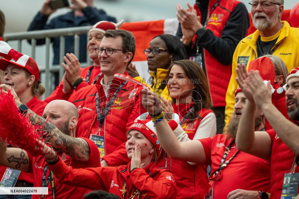 Prince Joachim and Princess Marie at Invictus Games 2025
