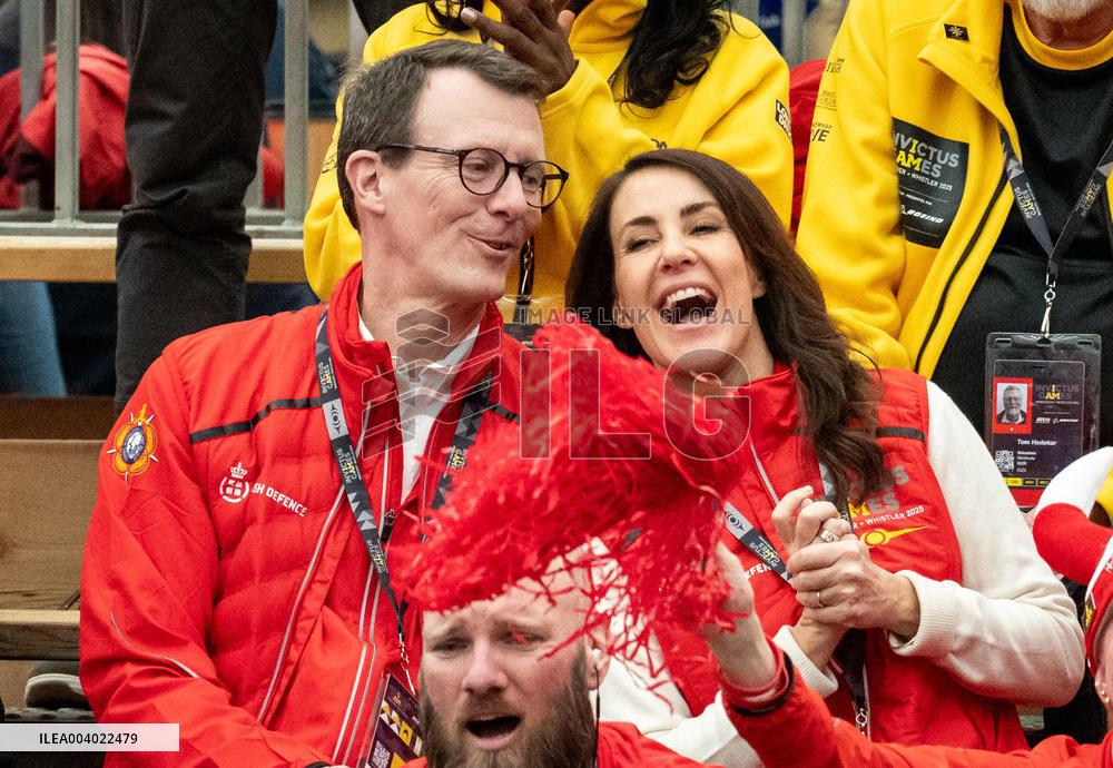 Prince Joachim and Princess Marie at Invictus Games 2025