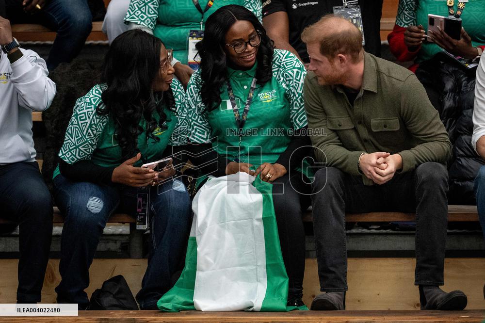 Harry at Invictus Games 2025