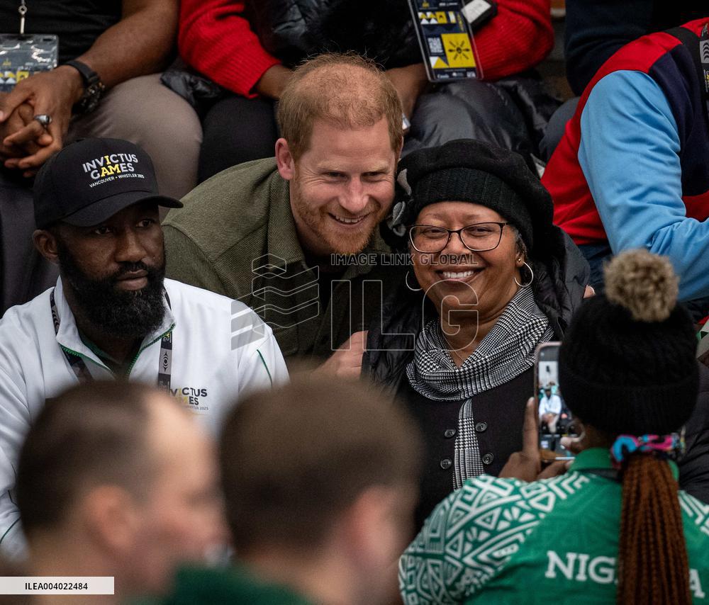 Harry at Invictus Games 2025